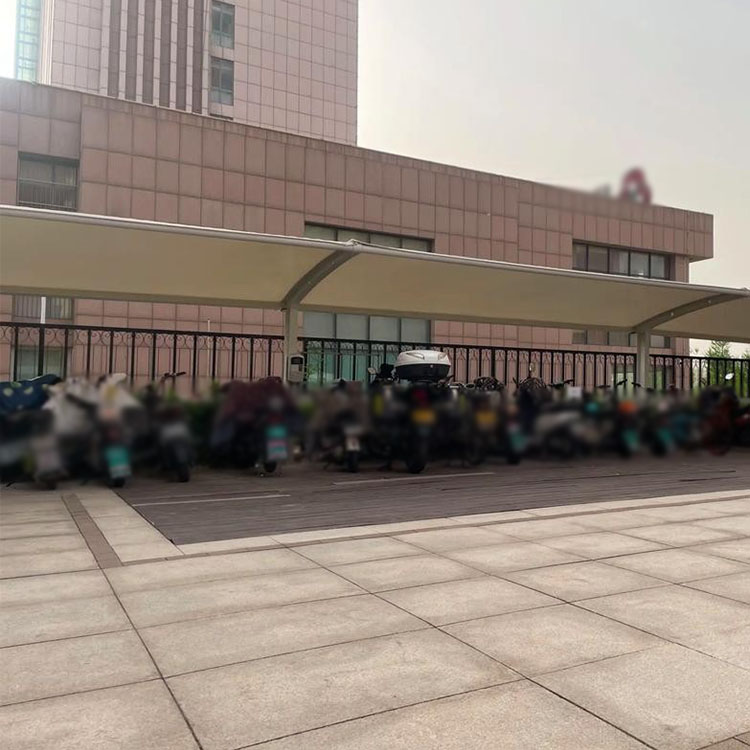 建水县膜结构电动车棚